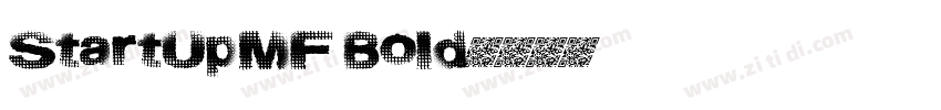 StartUpMF Bold字体转换